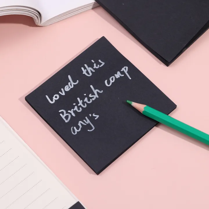 50PCS%20Black%20Super%20Sticky%20Notes%20Self-Adhesive%20Sticky%20Note%20Pads%20For%20Office%20School%20Supplies%20Memo%20Notes%20Reminder%20-%20Image%204
