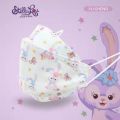 Little KF94 4 12 Years Old 4Ply Layer for Korean Style 3D Design facial 10PCS Topeng Muka Cinnamon Animals Mouse Dinosaur Princess Baby Donald Duck Pikachu Shopping School Cartoon Bear Cute Face Mask Minion Stella Fish Kids. 
