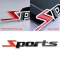 Car Sports Logo Sticker Metal Badge 3D Chrome Emblem Sticker Car Trunk Badge Decals Styling Accessories. 