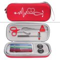 Protective Case for 3M Littmann Classic III Stethoscope Accessories Portable Storage Bag Carrying Case Pouch(Red). 