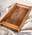 Serving Tray Nadun, Handmade Wooden Tray with Handle. 