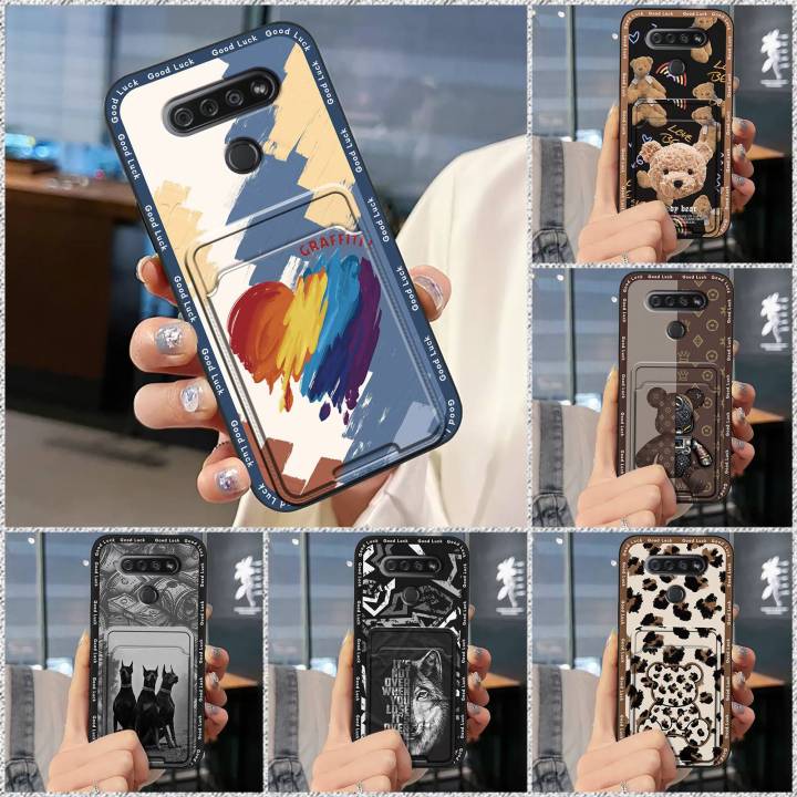 Silicone%20Waterproof%20Phone%20Case%20For%20LG%20K51/Reflect/L555DL%20Anti-dust%20Fashion%20Design%20Cartoon%20Cover%20Durable%20Cute%20Graffiti%20-%20Image%204