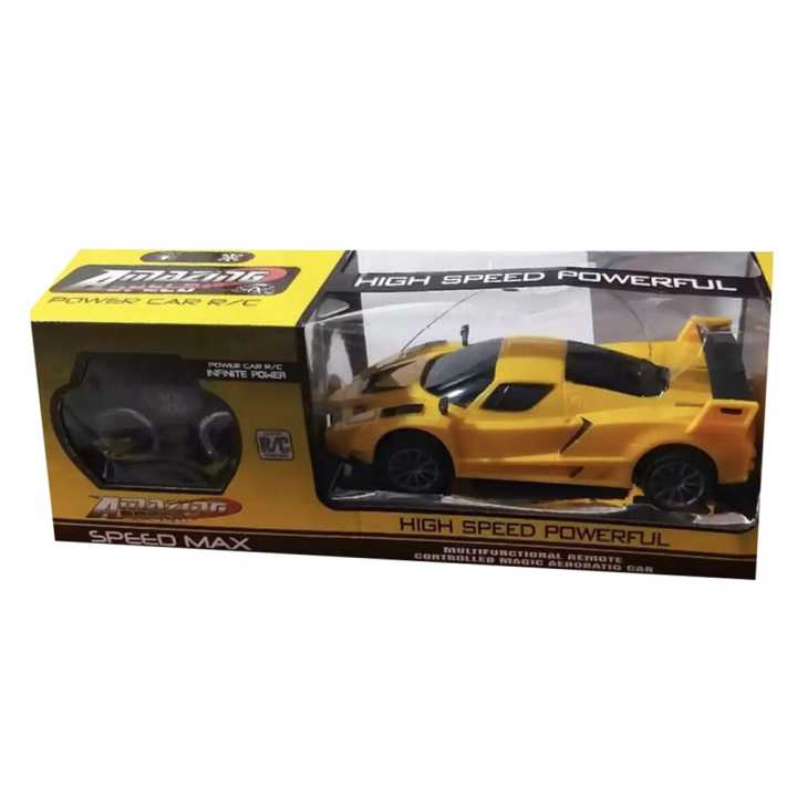 27MHz Remote Control Super Racing  Sports Car High Speed Full Function Sports Car with Colourful Light High Quality Long Use Unique Colourful Design Best Car For Kids Gift