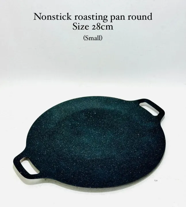 28/30/32cm%20Grill%20Pan%20/%20Korean%20/%20Round%20/%20Non-Stick%20/%20Barbecue%20Plate%20/%20Outdoor%20Travel%20/%20Camping%20/%20BBQ%20Frying%20/%20Pan%20Barbecue%20Accessories%20-%20Image%204