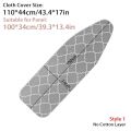 1Pcs Durable Stain Resistant Ironing Board Cover Thick Cotton Padding Universal Iron Heat Shield Cloth Cover With Elastic Edge Ironing Cover For Ironing Table. 