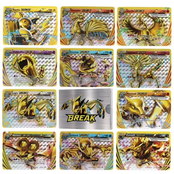 pokemon%20cards%20golden%2035Pcs%20Pokemon%20TCG%20XY%20Break%20Card%20Golden%20Arcanine%20Ho-Oh%20Lugia%20Greninja%20Trevenant%20Rare%20Card%20CollectionParty%20Games%20Crafts%20-%20Image%206