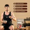 PINTOLA 22g High Protein Oats 1kg, Dark Chocolate,No Refined Sugar, with Almonds Raisin, Pumpkin and Chia Seeds, 8g Fibre, Rolled Oats, Breakfast Cereals | Gluten Free (FROM INDIA). 