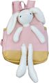 Girls School Bag With Detachable Plush Rabbit School Bag, Adjustable Shoulder Strap 2-8 Year Old Girl Backpack. 