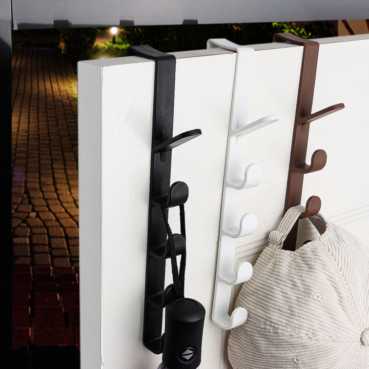 Wardrobe%20Door%20Hook%20Punch%20Free%20Cabinet%20Door%20Storage%20Rack%20Bedroom%20Clothes%20Hanging%20Hanger%20Home%20Organizer%20Bags%20Hats%20Holder%20Hook%20-%20Image%204