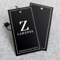 Custom Clothing Paper Tag Garment Paper Label Printing Logo Printed Labels Hair Hang Tag Packaging Label. 