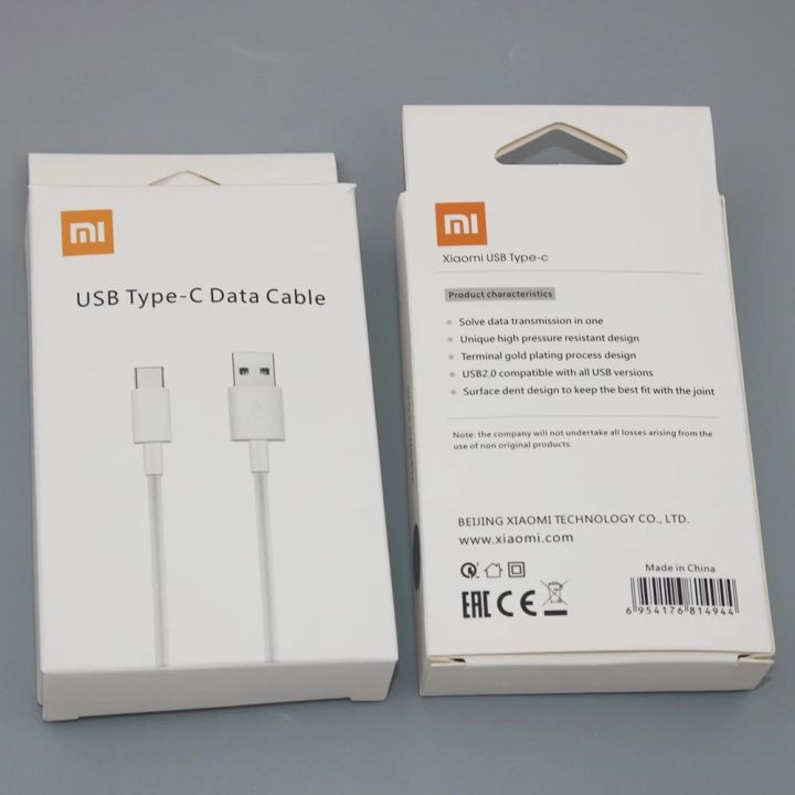 Original Xiaomi 10W 18W 27W 22.5W USB Type C Cable Fast Charging Data Line For Xiaomi Mi 5 6 8 9 SE Redmi Note 7 8 9 Pro CC9 e