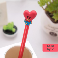 KPOP BTS Pen BT21 Cartoon Gel Ink Cute Doll Teddy Bangtan Boys Stationary. 