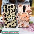 quicksand protective Phone Case For Honor X6b Kickstand Glitter Waterproof Durable phone lens protection Cartoon cute. 