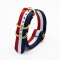 【FOOT SOFA】18mm 20mm 22mm 24mm Bracelets Nato Strap Canvas Watch Band Strap Woven Nylon Fabric Watchband Belt Wristband Gold Buckle. 