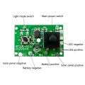OYPFXMI 1.2V Solar Lamp String Control Board Circuit Board with Switch Solar Street Light Control Panel Controller Module. 