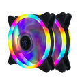 Dual Aperture 120mm RGB Computer Cooling Cooler Fan Cooling Heat Sink CPU Cooler Fan Efficient For Gamming Computers 120mm Cp1170 H. 