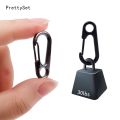 【ThinkWay】20Pcs Mini Carabiners Clips Alluminum Alloy D Type Carabiner Keychain Spring Lock Snap Hook for Bag. 