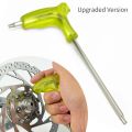 JSHOU BIKE T25 P Handle Torx Wrench Disc Brake Screw Removal Tool Professional Screwdriver Repair Accessories Bike. 