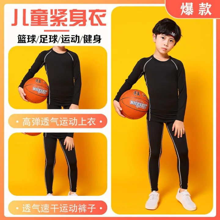 Children's%20Tights%20Training%20Wear%20Men's%20and%20Women's%20Basketball%20Soccer%20Running%20Fitness%20Sportswear%20Suit%20Leggings%20Quick-Drying%20Clothes%20-%20Image%206