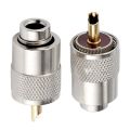 20-Pack PL259 Solder Connector Plug with Reducer for RG8, RG-213 Coaxial Coax Cable. 