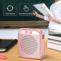 S19 Mini Portable Voice Amplifier Teaching/Tour Guide/Promotion Sound Speaker Rechargeable Player With Microphone For Teachers. 
