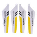 Syma Full Set Replacement Parts for Syma S107 RC Helicopter, Main Blades, Main Shaft,Tail Decorations, Tail Props, Balance Bar, Gear Set,Connect Buckle-Yellow Set. 