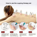 32 Cupping Therapy Set Vacuum Massager Ventosa Professional Suction Cups Vacuum Massage Jars Physiotherapy Guasha Health Care. 