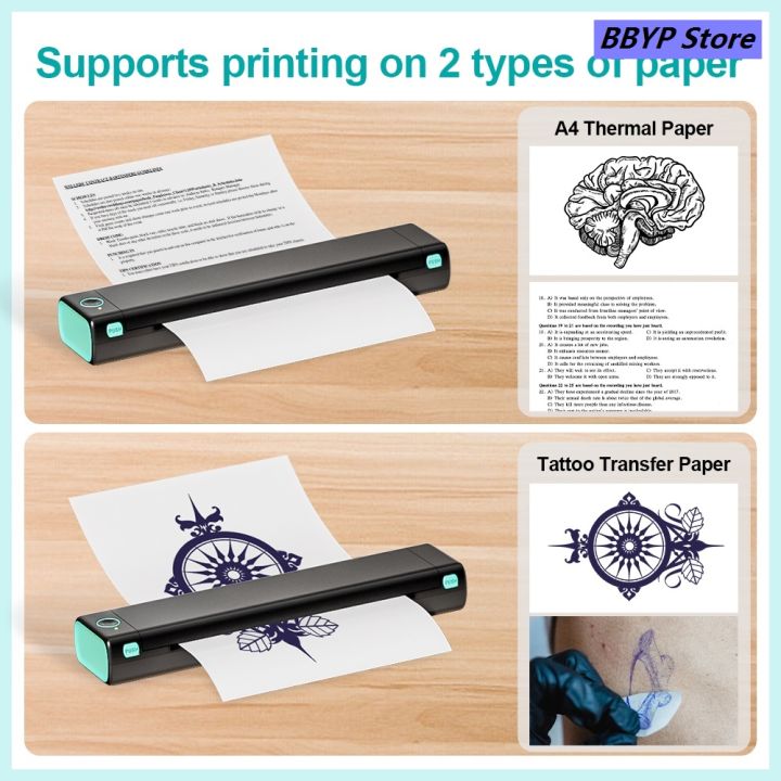 BBYP%20A4%20Thermal%20Printer%20M08F%20Wireless%20Tattoo%20Transfer%20Bluetooth%20USB%20Mobile%20Fifty%20percent%20discount%20Printer%20Machine%20Text%20PDF%20Document%20Design%20Tattoo%20Printing%20-%20Image%204