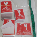 Fragile Sticker English Sinhala Tamil 500 / 200 / 100 / 50 Stickers for Daraz Packaging. 