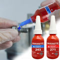 Screw Glue 243 Anti Loosening Fastener Anaerobic Glue 271 Thread Lock Sliding Wire Seal Low Strength High-temperature Resistant. 