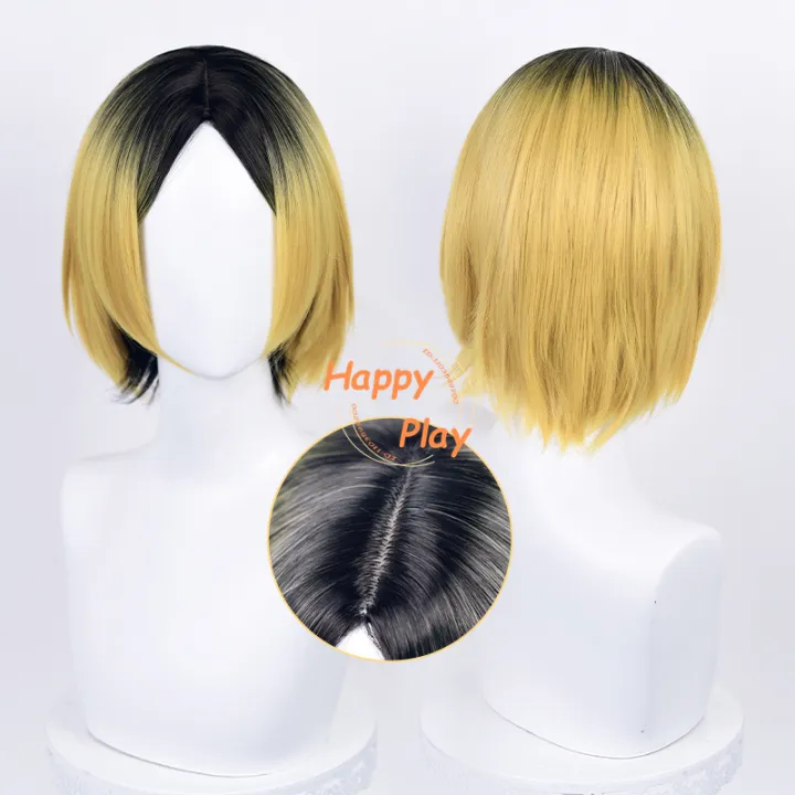 4%20Styles%20Kenma%20Kozume%20Cosplay%20Wig%20Golden%20Black%20Dyeing%20Kozume%20Kenma%20Females%20Wig%20Heat%20Resistant%20Synthetic%20Hair%20Halloween%20Carnival%20-%20Image%202