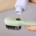 Shoe Brush Automatic Liquid Discharge Deep Cleaning Soft Bristles Brush Multifunctional Household Laundry Shoes Daily Use Tools 1Pcs. 