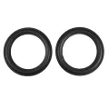 2 pcs 8 Inch Hole Rubber Speaker Foam Surround Ring Replacement or Parts for DIY (Black). 