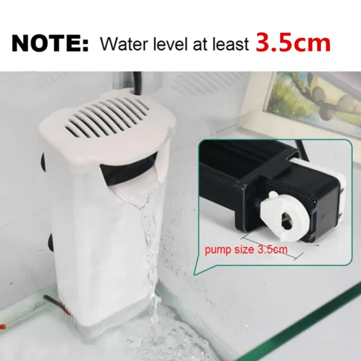 220V%203W%20Waterfall%20Aquarium%20Fitler%20Turtle%20Fish%20Tank%20Low%20Water%20Level%20Filter%20Oxygen%20Pump%20for%20Fish%20Turtle%20Sponge%20Filter%20-%20Image%207