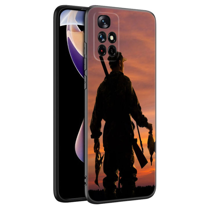 Hunting%20Hunter%20Animals%20Black%20Silicone%20Phone%20Case%20For%20Xiaomi%20Redmi%20Note%2010%2011%2011S%2012%2013%204G%208%209%2011T%20Pro%205G%20Plus%208T%209S%2010S%2012S%20-%20Image%204