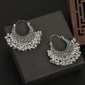 【ThinkWay】Retro Bohemian Style Tassel Indian Earrings For Women Orecchini Jewelry Gypsy Ladies Jhumka Earrings Anniversary. 