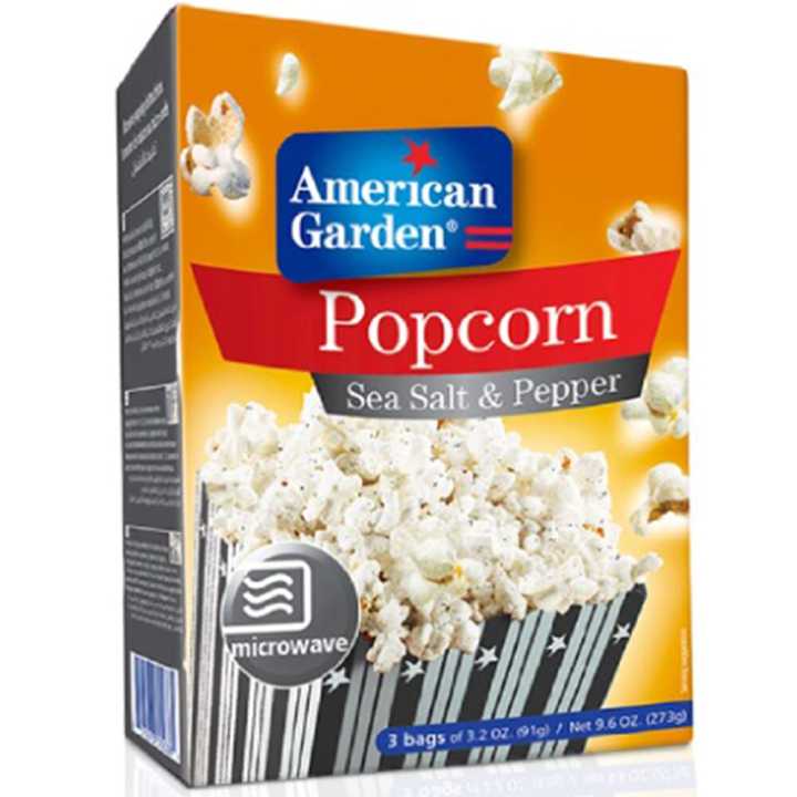 American Garden Popcorn Hot And Spicy (Microwave) 3 Bags