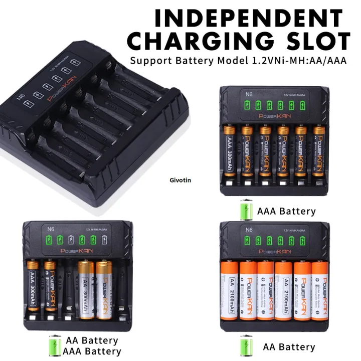 POWERKAN%20N6%20Battery%20charger%20for%201.2V%20Ni-MH%20AA%20AAA%20No.5%20No.7%20batteries%20charge%201~6%20batteries%20at%20the%20same%20time,%20type%20C%202A%20-%20Image%205
