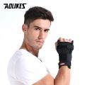 AOLIKES 1PCS Wrist Brace Support Sport WristBand Safe Steel Splint Hand Thumb Bandage Wrist Wraps For Men Women Dislocated. 