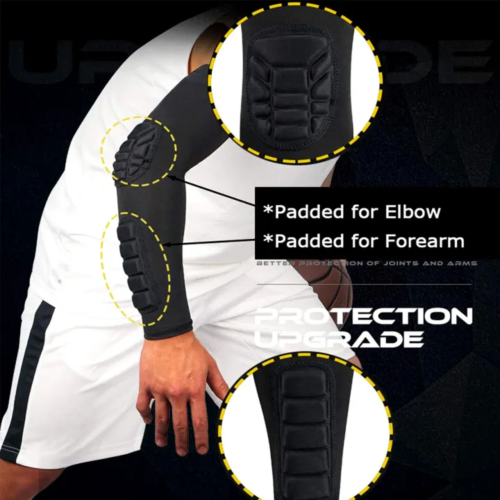 1%20PCS%20Professional%20Sports%20Compression%20Arm%20Guard%20Sleeve%20Padded%20Elbow%20Forearm%20Sleeves%20Compression%20Arm%20Protective%20Support%20-%20Image%205