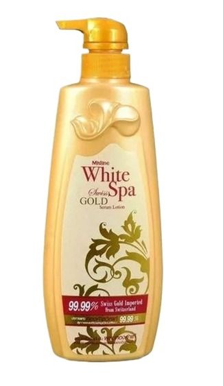 Mistine WhiteSpa Swiss Gold Serum Lotion 400ml