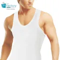 Mens Comfy Cotton Vest -RN 9058. 