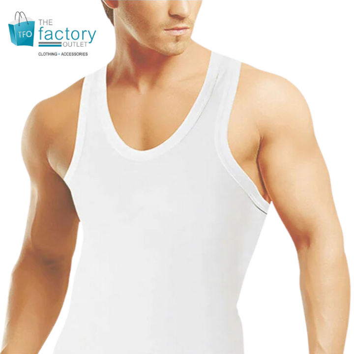 Mens Comfy Cotton Vest -RN 9058
