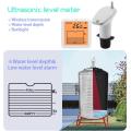 Ultrasonic Liquid Level Detector 3.42 Inches Water Tank Level Ultrasonic Ip65 for Remote Monitoring Home Water Systems Industrial Applications. 