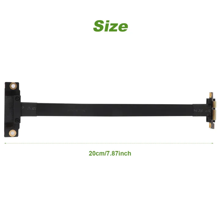 PCIE%20X1%20Riser%20Cable%20Dual%2090%20Degree%20Right%20Angle%20PCIe%203.0%20X1%20to%20X1%20Extension%20Cable%208Gbps%20PCI%20Express%201X%20Riser%20Card%2020cm%20-%20Image%203
