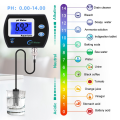 Accurate PH Meter for Aquarium Multi-Parameter Water Quality EU Plug. 