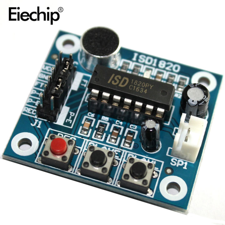 Sound%20ISD1820%20Arduino%20Microphone%20with%20Plate%20Voice%20Module%20Recording%20KAMDSS015%20%5B%5D%20ISD1820%20Voice%20Board%20-%20Image%202