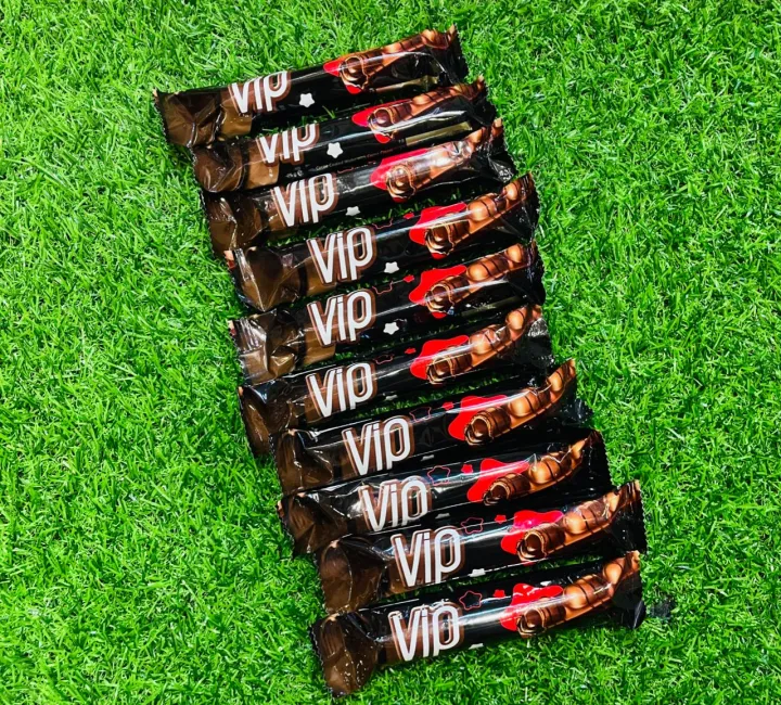 Vip Chocolate Cocoa Coated Wafers With Cocoa Cream 25g x 10pcs | Daraz.lk