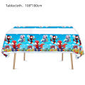 Spidey And His Amazing Friends Party Decoration Spiderman Birthday Theme Tableware Paper Plates Balloons Baby Shower. 