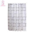 Waterproof Shower Curtain PEVA Fabric Bathroom Home Hotel Bath Drape With Hooks. 